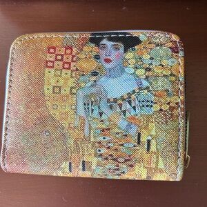Artistic Orange Women's Wallet